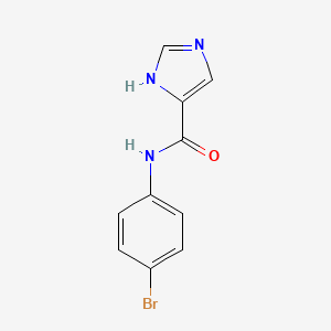 N-(4-bromophenyl)-1H-imidazole-4-carboxamide