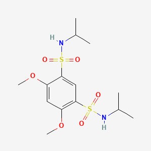 N,N'-diisopropyl-4,6-dimethoxybenzene-1,3-disulfonamide