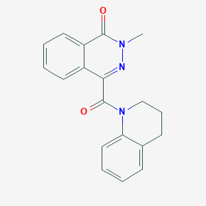 4-(3,4-dihydroquinolin-1(2H)-ylcarbonyl)-2-methylphthalazin-1(2H)-one