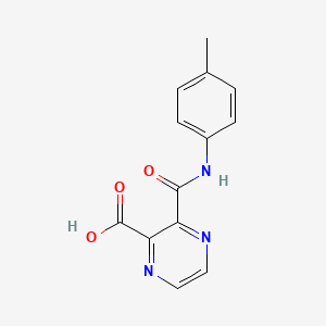 3-[(4-Methylphenyl)carbamoyl]pyrazine-2-carboxylic acid