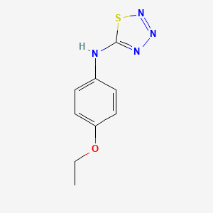 N-(4-ethoxyphenyl)-1,2,3,4-thiatriazol-5-amine