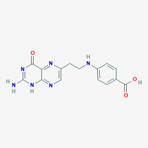 molecular formula C15H14N6O3 B110745 Homopteroic acid CAS No. 4833-56-1