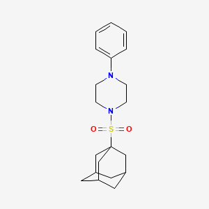 1-(1-Adamantylsulfonyl)-4-phenylpiperazine