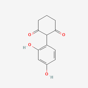 2-(2,4-Dihydroxyphenyl)cyclohexane-1,3-dione