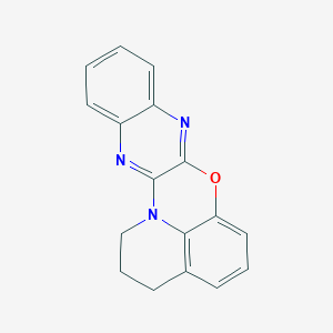 12-oxa-1,3,10-triazapentacyclo[11.7.1.02,11.04,9.017,21]henicosa-2,4,6,8,10,13,15,17(21)-octaene