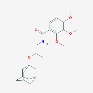 N-[2-(1-adamantyloxy)propyl]-2,3,4-trimethoxybenzamide