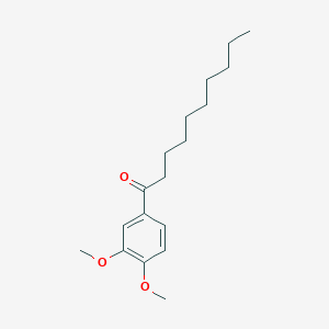 1-(3,4-Dimethoxyphenyl)decan-1-one