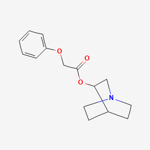 1-Azabicyclo[2.2.2]oct-3-yl phenoxyacetate