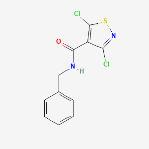 N-benzyl-3,5-dichloro-1,2-thiazole-4-carboxamide