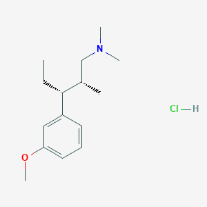 B110777 (2R,3R)-3(3-Methoxyphenyl)-N,N,2-trimethyl pentane-1-amine hydrochloride CAS No. 175591-17-0