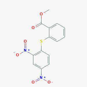 Methyl 2-[(2,4-dinitrophenyl)sulfanyl]benzoate