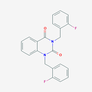 1,3-bis(2-fluorobenzyl)-2,4(1H,3H)-quinazolinedione