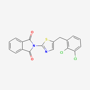 2-[5-(2,3-dichlorobenzyl)-1,3-thiazol-2-yl]-1H-isoindole-1,3(2H)-dione