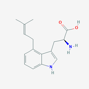 molecular formula C16H20N2O2 B110797 4-(3-甲基丁-2-烯基)-L-色氨酸 CAS No. 29702-35-0