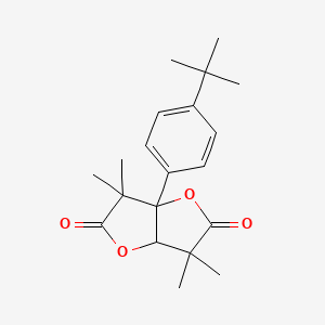 3a-(4-tert-Butyl-phenyl)-3,3,6,6-tetramethyl-tetrahydro-furo[3,2-b]furan-2,5-dione