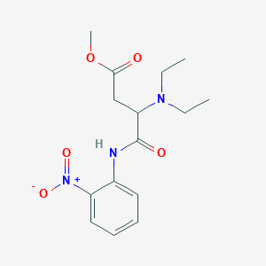 Methyl 3-(diethylamino)-4-(2-nitroanilino)-4-oxobutanoate