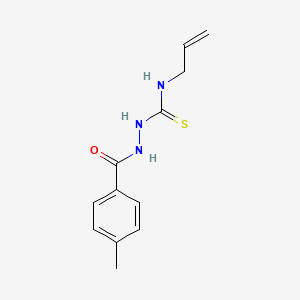 2-[(4-methylphenyl)carbonyl]-N-(prop-2-en-1-yl)hydrazinecarbothioamide