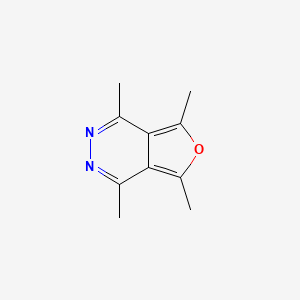 molecular formula C10H12N2O B11080423 1,4,5,7-Tetramethylfuro[3,4-d]pyridazine 