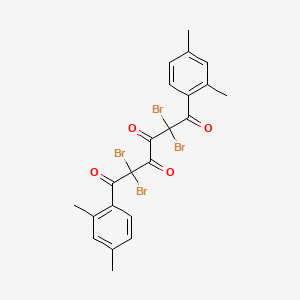 2,2,5,5-Tetrabromo-1,6-bis(2,4-dimethylphenyl)hexane-1,3,4,6-tetrone