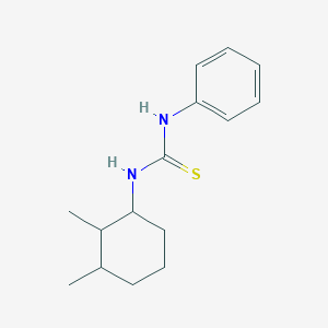 molecular formula C15H22N2S B11080496 1-(2,3-Dimethylcyclohexyl)-3-phenylthiourea 