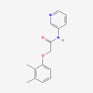 molecular formula C15H16N2O2 B11080699 2-(2,3-dimethylphenoxy)-N-(pyridin-3-yl)acetamide 