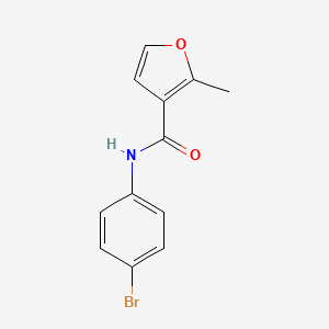 N-(4-bromophenyl)-2-methylfuran-3-carboxamide