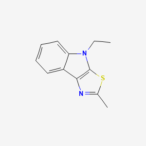 4-ethyl-2-methyl-4H-[1,3]thiazolo[5,4-b]indole