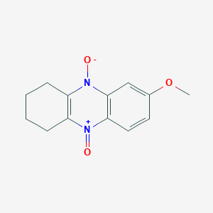 molecular formula C13H14N2O3 B11081161 7-Methoxy-1,2,3,4-tetrahydrophenazine 5,10-dioxide 