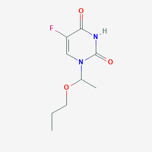 5-fluoro-1-(1-propoxyethyl)pyrimidine-2,4(1H,3H)-dione