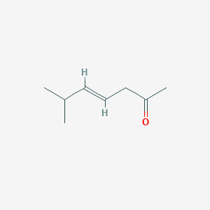 molecular formula C8H14O B011082 6-Methyl-4-heptene-2-one CAS No. 104728-05-4