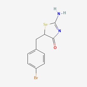 5-(4-Bromobenzyl)-2-imino-1,3-selenazolidin-4-one