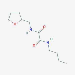 molecular formula C11H20N2O3 B11083071 N-butyl-N'-(tetrahydrofuran-2-ylmethyl)ethanediamide 