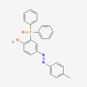 2-(Diphenyl-phosphinoyl)-4-p-tolylazo-phenol