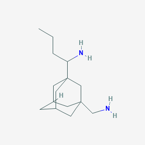 [3-(1-Aminobutyl)-1-adamantyl]methylamine