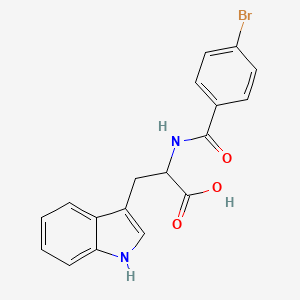 N-(4-bromobenzoyl)tryptophan