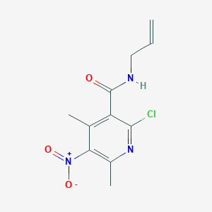 N-allyl-2-chloro-4,6-dimethyl-5-nitronicotinamide