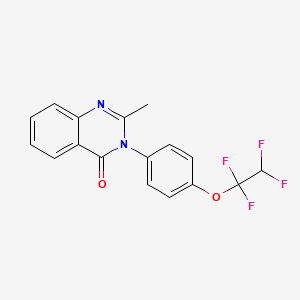 2-Methyl-3-[4-(1,1,2,2-tetrafluoro-ethoxy)-phenyl]-3H-quinazolin-4-one