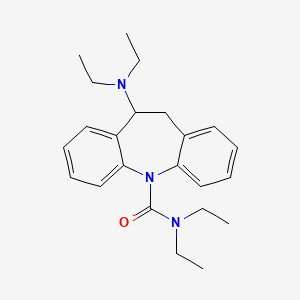 10-(diethylamino)-N,N-diethyl-10,11-dihydro-5H-dibenzo[b,f]azepine-5-carboxamide