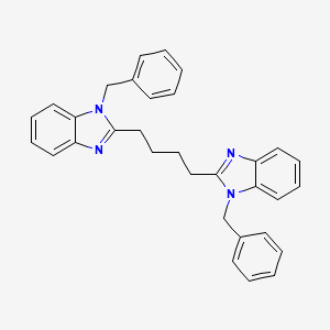 2,2'-butane-1,4-diylbis(1-benzyl-1H-benzimidazole)