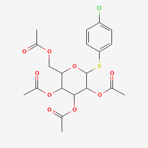 4-chlorophenyl 2,3,4,6-tetra-O-acetyl-1-thiohexopyranoside