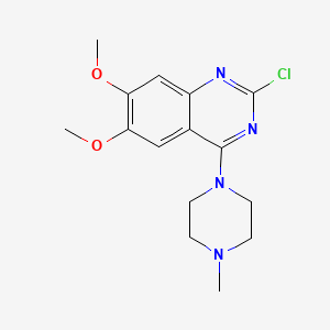 2-Chloro-6,7-dimethoxy-4-(4-methylpiperazin-1-yl)quinazoline