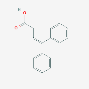 molecular formula C16H14O2 B110856 4,4-Diphenyl-3-butenoic acid CAS No. 7498-88-6
