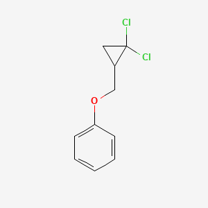 ((2,2-Dichlorocyclopropyl)methoxy)benzene