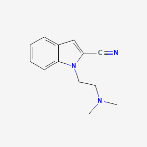 1H-Indole-2-carbonitrile, 1-[2-(dimethylamino)ethyl]-