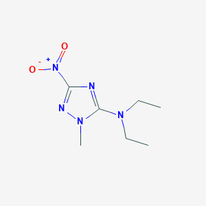 N,N-Diethyl-1-methyl-3-nitro-1H-1,2,4-triazol-5-amine