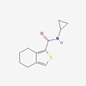 N-cyclopropyl-4,5,6,7-tetrahydro-2-benzothiophene-1-carboxamide