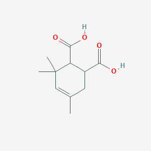 3,3,5-Trimethyl-4-cyclohexene-1,2-dicarboxylic acid