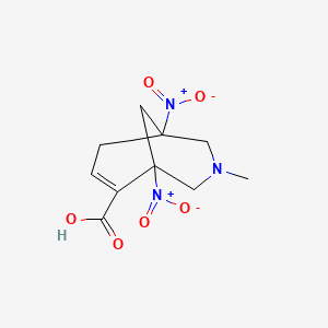 3-Methyl-1,5-dinitro-3-azabicyclo[3.3.1]non-6-ene-6-carboxylic acid