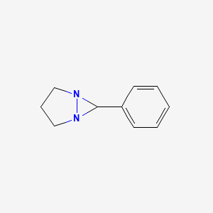 molecular formula C10H12N2 B11086333 6-Phenyl-1,5-diazabicyclo[3.1.0]hexane 