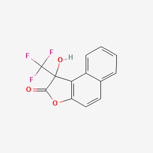 1-Hydroxy-1-(trifluoromethyl)naphtho[2,1-b]furan-2(1H)-one